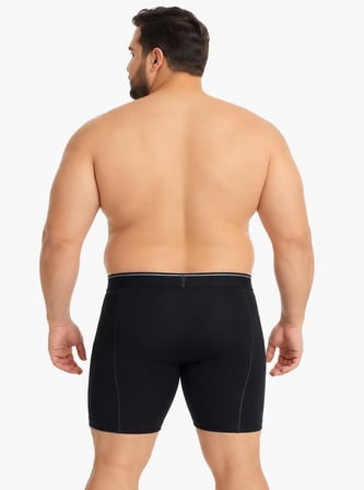Büyük Beden Pamuklu Erkek Boxer