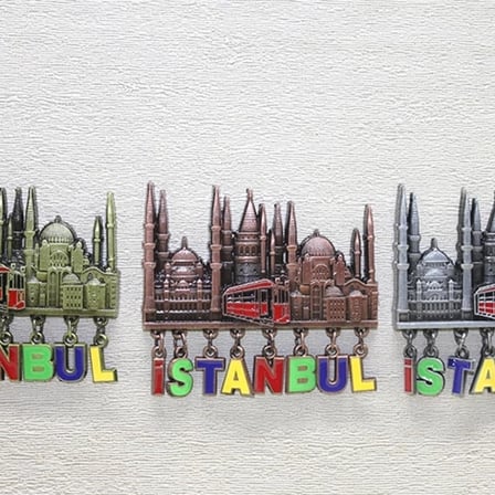 Sarkaçli İstanbul Temalı Magnet Alk4315