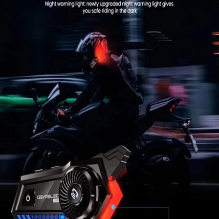 Bt57 Motosiklet Kask Kulaklık Intercom Işıklı Motorsiklet Interkom
