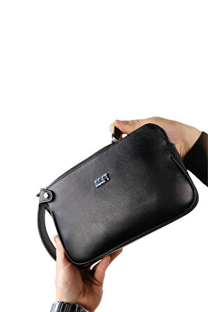 Hakiki Deri Unisex El Çantası | Moon Bag 4381