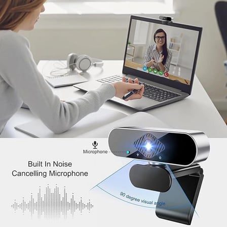 Webcam Orjınal 1080p Hd Konferans Kamera Dahili Mikrofon Görüntülü Sohbet Yayın Kamerası Hd Video Ae-104