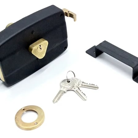 Dış Kapı Oval Tirajlı Kilit - Karşılıklı, 12mm