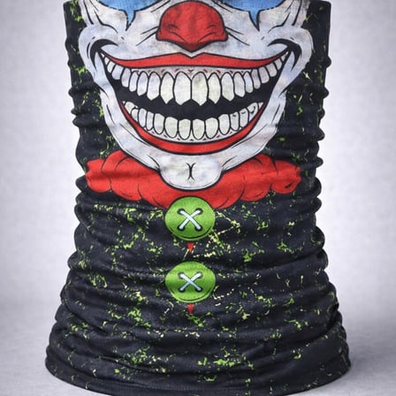 Joker Yüz Baskılı Baf Bandana - Çok Amaçlı Boyunluk Bandana 2 No