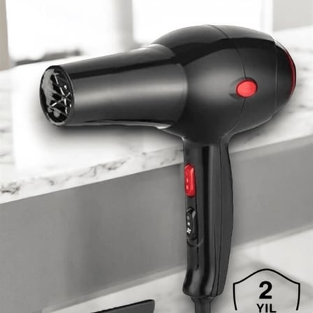 Soğuk Ve Sıcak Üfleme Özellikli Ac Motorlu Saç Kurutma Makinesi