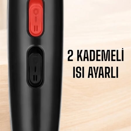 Soğuk Ve Sıcak Üfleme Özellikli Ac Motorlu Saç Kurutma Makinesi