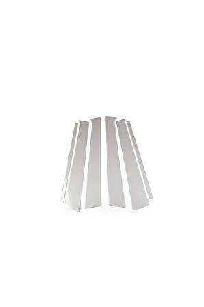 Vw Amarok Krom Kapı Direği 6 Parça 2010 Ve Üzeri Paslanmaz Çelik