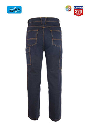 Myform 02150 Pantolon Denver Denim Siyah