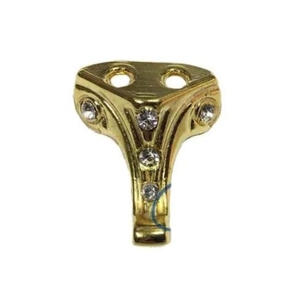 Moda Taşlı Ahşap, Mdf, Sunta Sandık Ayağı, Kutu Ayak 2,5 Cm - Sarı