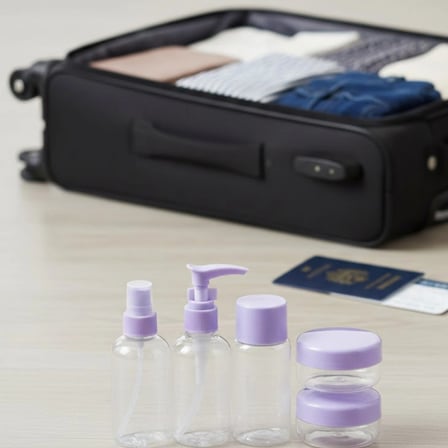 30 Ml 5 Parça Seyahat Şişesi Seti Sızdırmaz Taşınabilir