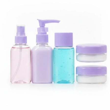 30 Ml 5 Parça Seyahat Şişesi Seti Sızdırmaz Taşınabilir