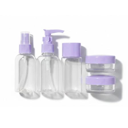 30 Ml 5 Parça Seyahat Şişesi Seti Sızdırmaz Taşınabilir