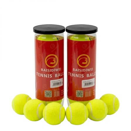 6’lı Tenis Topu Seti Antrenman Ve Günlük Kullanım İçin Uygun