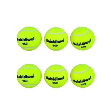 6’lı Tenis Topu Seti Antrenman Ve Günlük Kullanım İçin Uygun