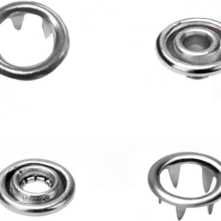 Metal Çıtçıtlı Düğme Pensesi Ve Düğmesi (25 Set)