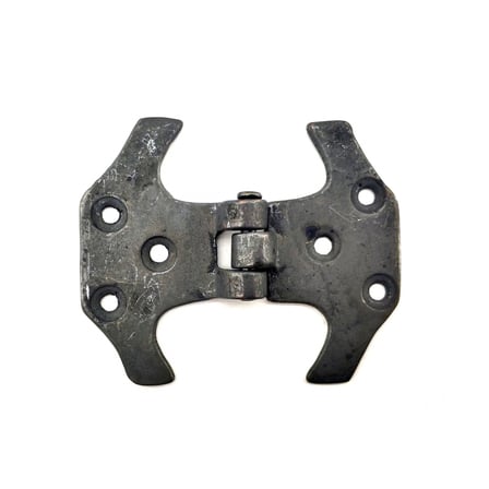 Antika Tarz Dekoratif Pirinç Fit Menteşe - 67 Mm, Oksit