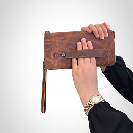 Hakiki Deri Unisex El Çantası | Viento 2225