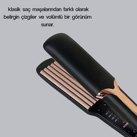 Tost Model Saç Şekillendirici Hızlı Isınan Isı Ayarlı