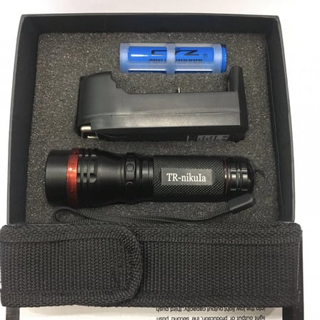 Beyaz Led Işıklı ,şarjlı Pil,şarj Cıhazlı El Fener 620