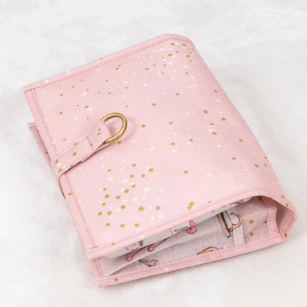 Baby Kullanımı Kolay Desenli Alt Bakım Çantası (pembe)