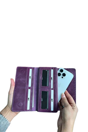 Hakiki Deri El Portföyü Cüzdan | Hilton 8926