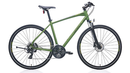 28J CARRARO SPORTIVE 223 ŞEHİR BİSİKLETİ - MAT HAKİ YEŞİL - 51 KADRO