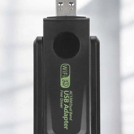 Dual Band Wifi Alıcı Adaptör Usb 3.0 Destekli