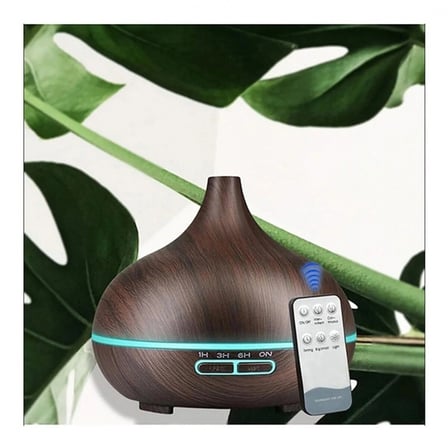 Hava Nemlendirici 7 Led Işıklı Aromatik Oda Kokusu 550 Ml Kahve Aroma Difüzörü Buhar Makinası