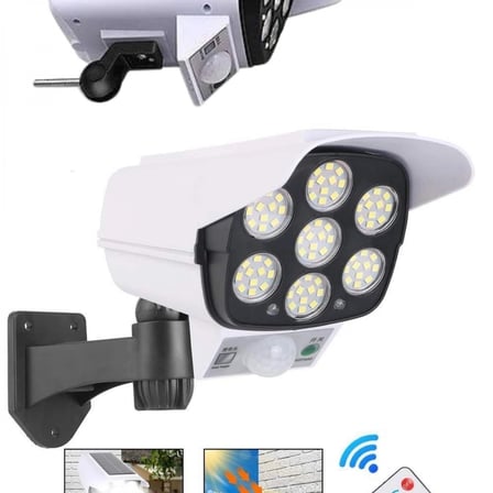 Led Lamba-Güneş Paneli Destekli Uzaktan Kumandalı Solar Led Lamba