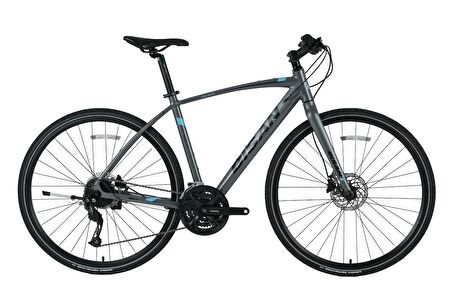 28J BİSAN TRX 8600 ALTUS ŞEHİR BİSİKLETİ - METALİK GRİ MAVİ - 56 KADRO