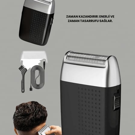 Evde Kişisel Bakımın Yeni Yolu – Kompakt Ve Ergonomik Tıraş Makinesi