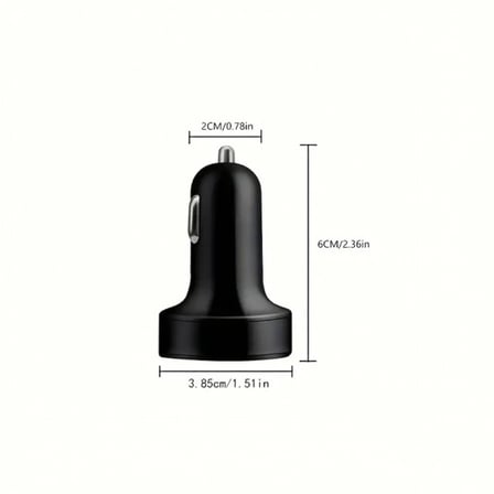 6 Portlu Hızlı Araç Şarj Cihazı – 4 Usb + 2 Type-c Çıkışlı Dijital Göstergeli Oto Şarjı