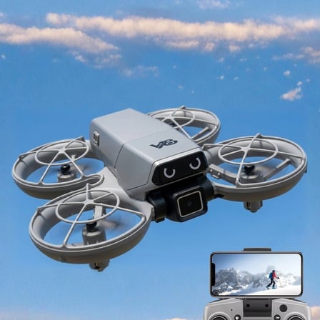 Kameralı Mini Drone Optical Flow Hover App Kontrollü