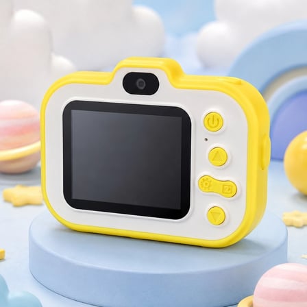 Mini Çocuk Dijital Fotoğraf Makinesi Type-c Şarjlı Hd Video Kamera 2.0 İnç Tft Renkli Ekran