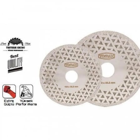 Elektrolize Elmas Kesici Disk - 115 Mm