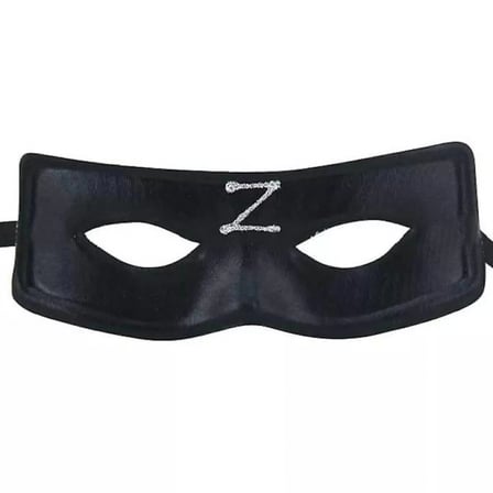 Zorro Maskesi Arkadan Lastikli Z Baskılı