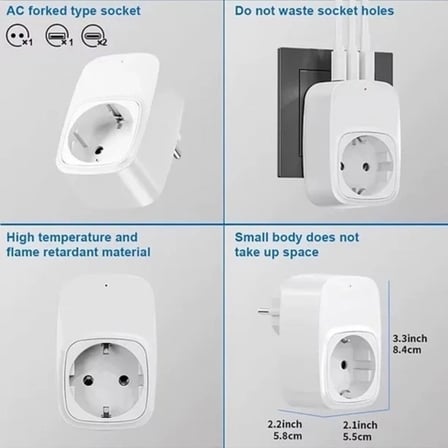 Tekli Yüksek Voltaj Korumalı Duvar Prizi 2x Type-c 1x Usb Çıkışlı Priz Grup Priz Çoğaltıcı Beyaz