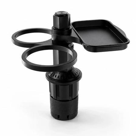 Otomobil İçin Çift Bardak Tutucu Ve Çok Amaçlı Organizer