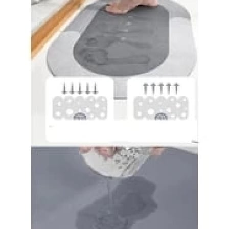 Süper Su Emici Kaymaz Tabanlı Banyo Paspası ( 40x60 )cm