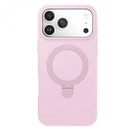Apple İphone 17 Pro Regal Magsafe Standlı Kapak - Açık Pembe