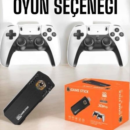 Joystick Çift Kollu Oyun Kolu Retro Oyun Yüksek Çözünürlüklü 3d Game