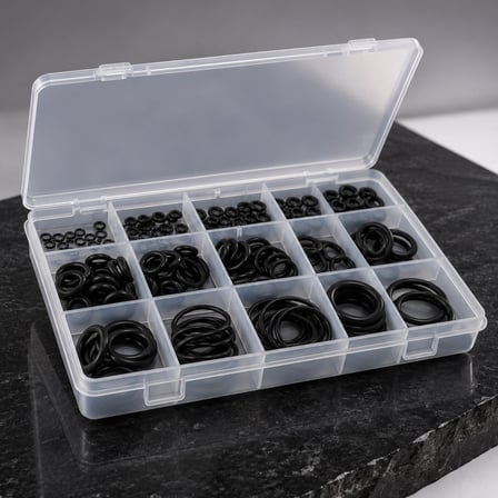 225 Pcs O-ring Conta Seti Profesyonel Tamir, Bakım Ve Sızdırmazlık Çözümü