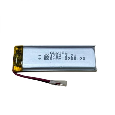 Sertec 601752 3.7v 500 Mah Li-polymer Pil (devreli/1.5a)