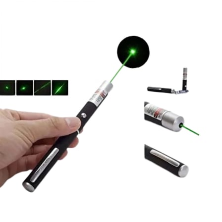 Yeşil Lazer Kalem Sunum Ve Outdoor Kullanım İçin Güçlü Işın