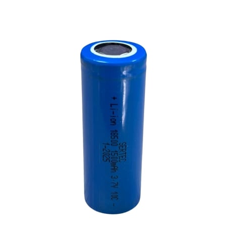 Sertec 3.7v Li-ion 18500 1500 Mah 10c Şarjlı Pil