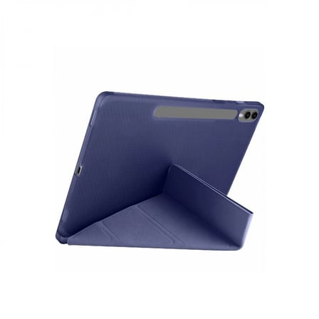Samsung Galaxy X610 Tab S9 Fe Plus 12 4 Kilif Kalemlikli Mars Tablet Kilifi Lacivert