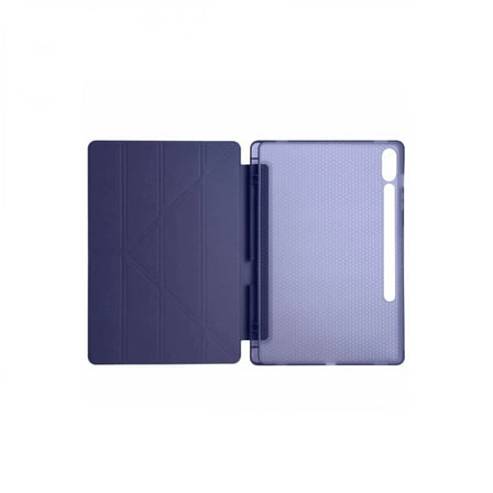 Samsung Galaxy X610 Tab S9 Fe Plus 12 4 Kilif Kalemlikli Mars Tablet Kilifi Lacivert