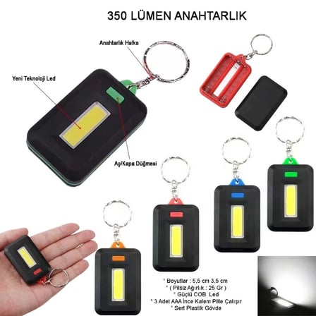 Ortam Aydınlatan 350 Lümen Anahtarlık Wt-377