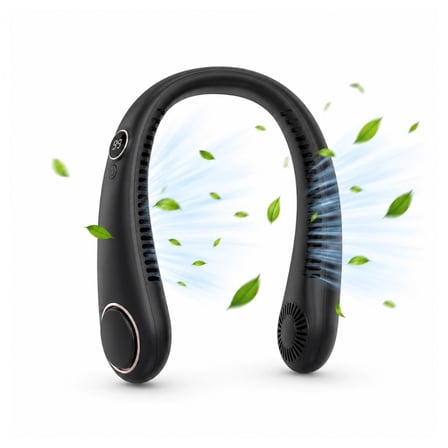 Hafif Ve Ergonomik Tasarımlı Şarjlı Boyun Fanı