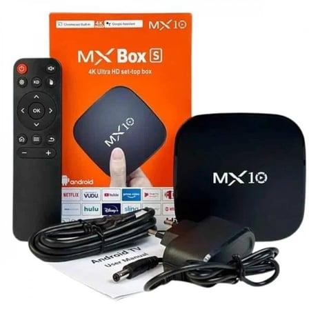 2.4g Wifi Tv Box Medya Oynatıcı Tv Uyumlu Mx Box Kutusu Android Tv
