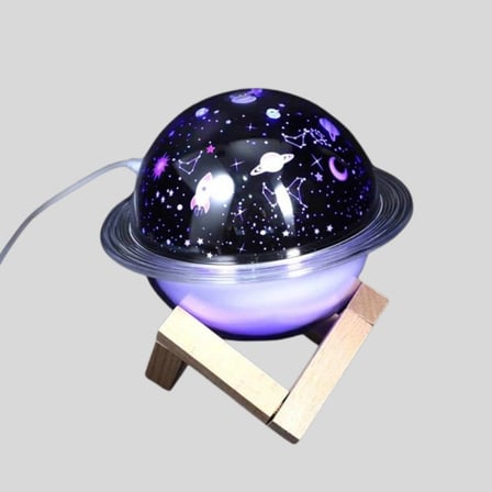 Usb Mini Hava Nemlendirici Ve Projeksiyon Lamba – Taşınabilir, Sessiz, Dekoratif Aromaterapi Cihazı